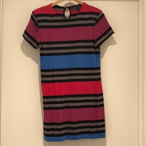 Striped T-Shirt Dress